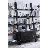 Coaster Furniture 800319 Bower 4-drawer Storage Bookcase Cappuccino